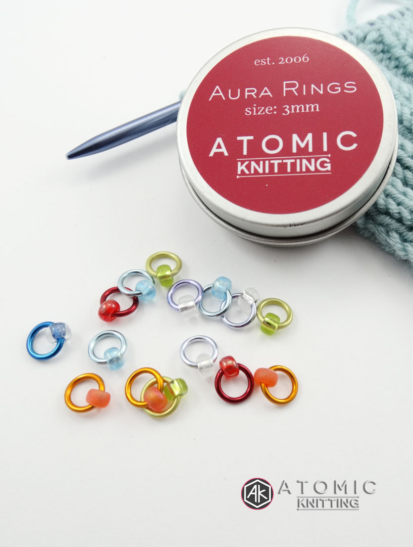 Aura Stitch Markers